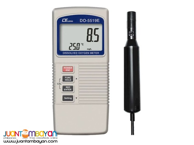 DO Meter, Dissolved Oxygen Meter, Lutron DO-5519E