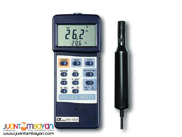 Dissolved Oxygen Meter, DO Meter, Oxygen Meter, DO-5510