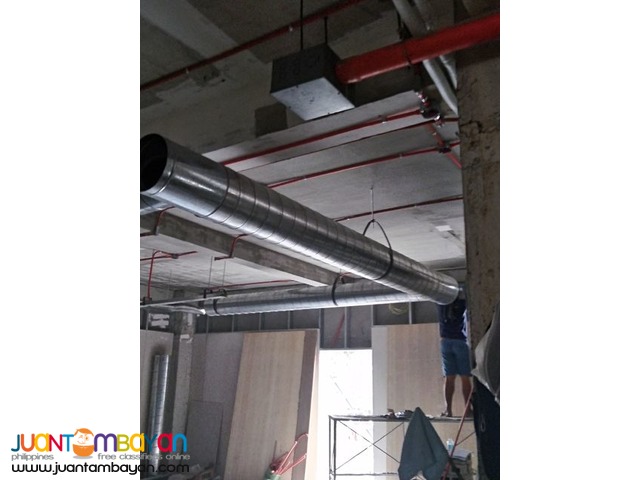 Ducting. Spiral Duct. Flexible duct. Rectangular Duct