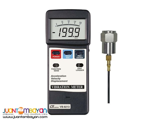 Vibration Meter Velocity Acceleration Displacement, VB-8213