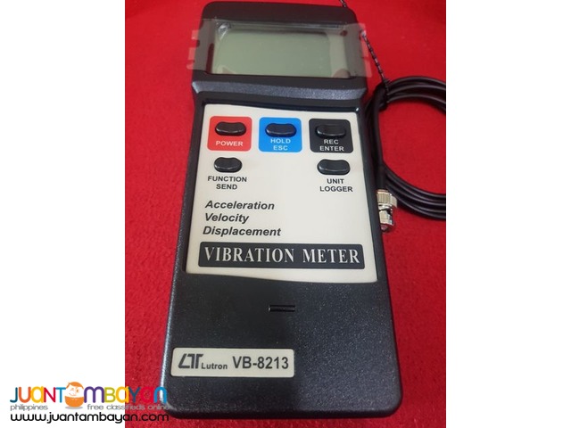 Vibration Meter Velocity Acceleration Displacement, VB-8213