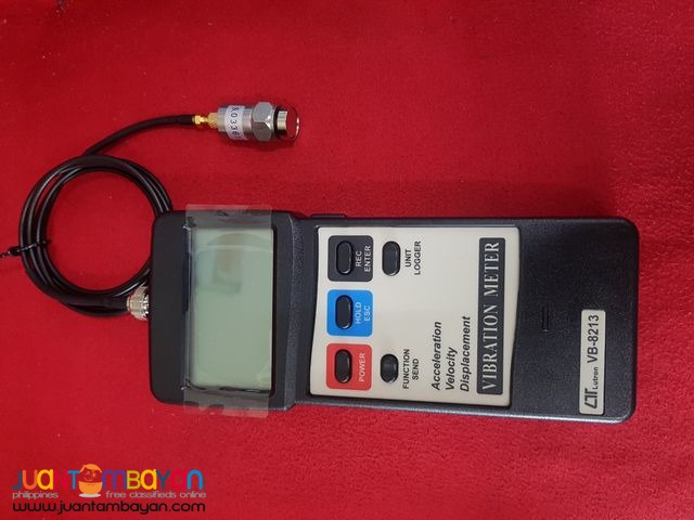 Vibration Meter Velocity Acceleration Displacement, VB-8213