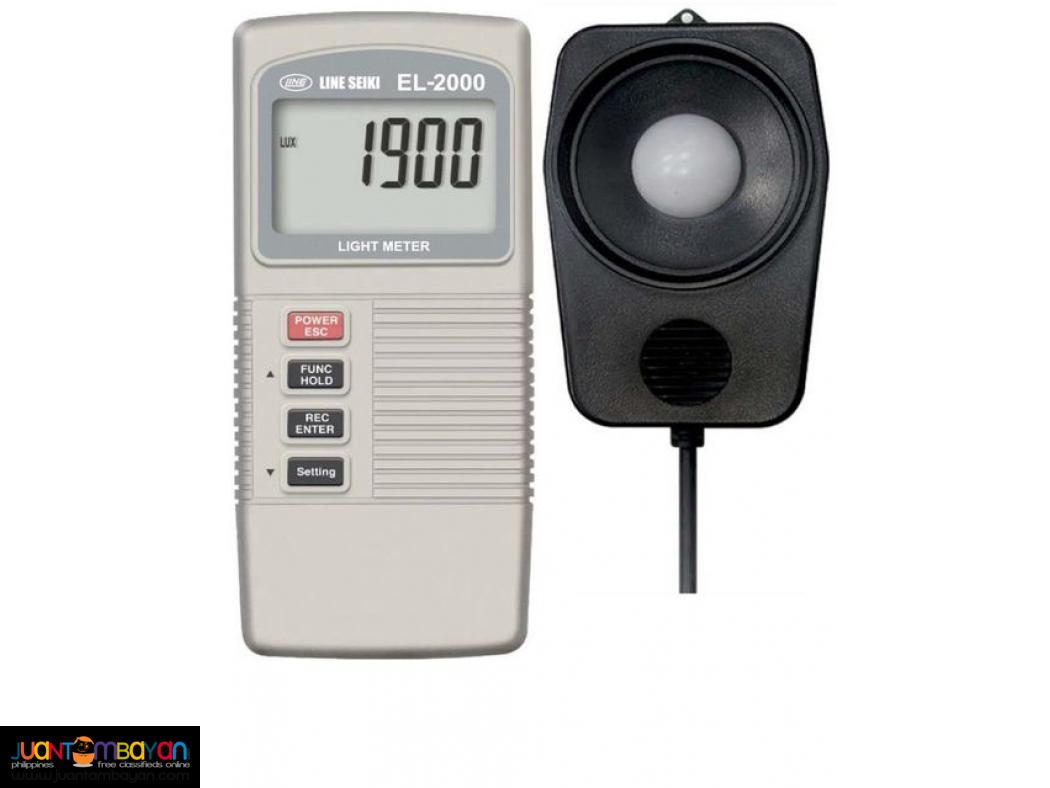 Lux Meter, Light Meter, Type-K Thermometer, Thermocouple Thermometer