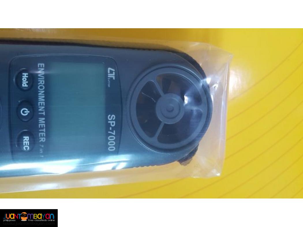 Environment Meter, HVAC, Airflow Meter, Heat Index, Anemometer