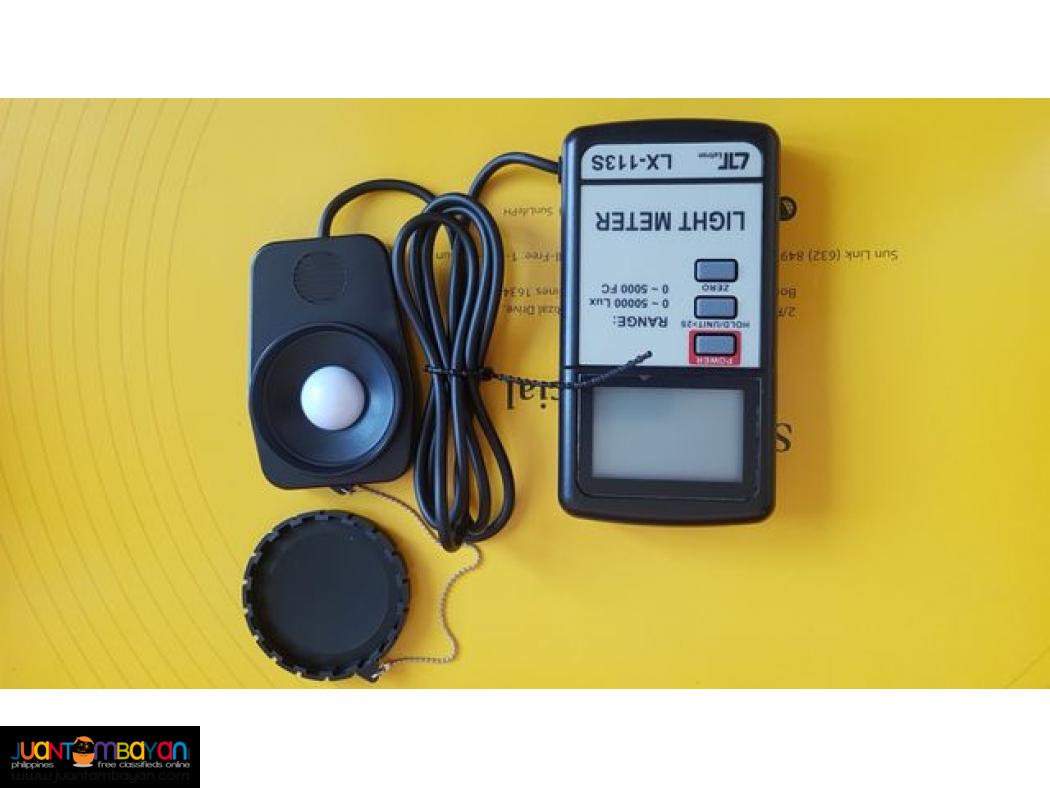 Light Meter, Illumination Meter, Lutron LX113S