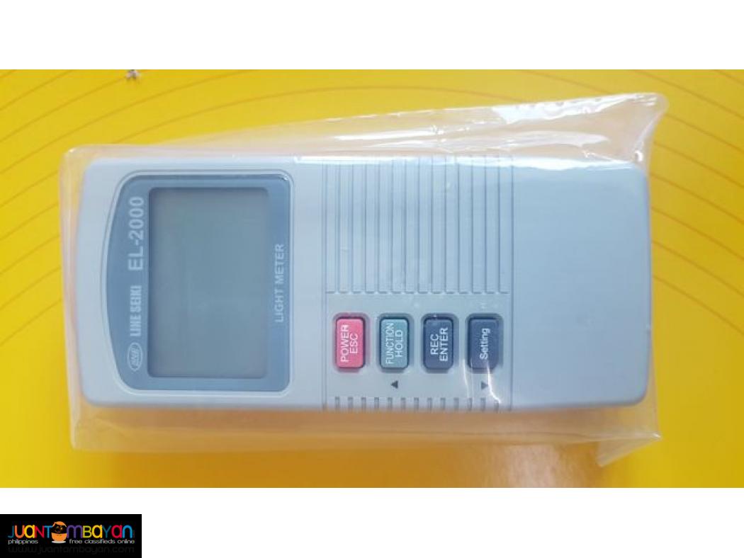 Lux Meter, Light Meter, Type-K Thermometer, Thermocouple Thermometer