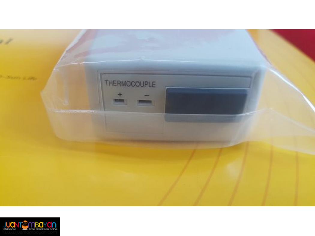 Lux Meter, Light Meter, Type-K Thermometer, Thermocouple Thermometer