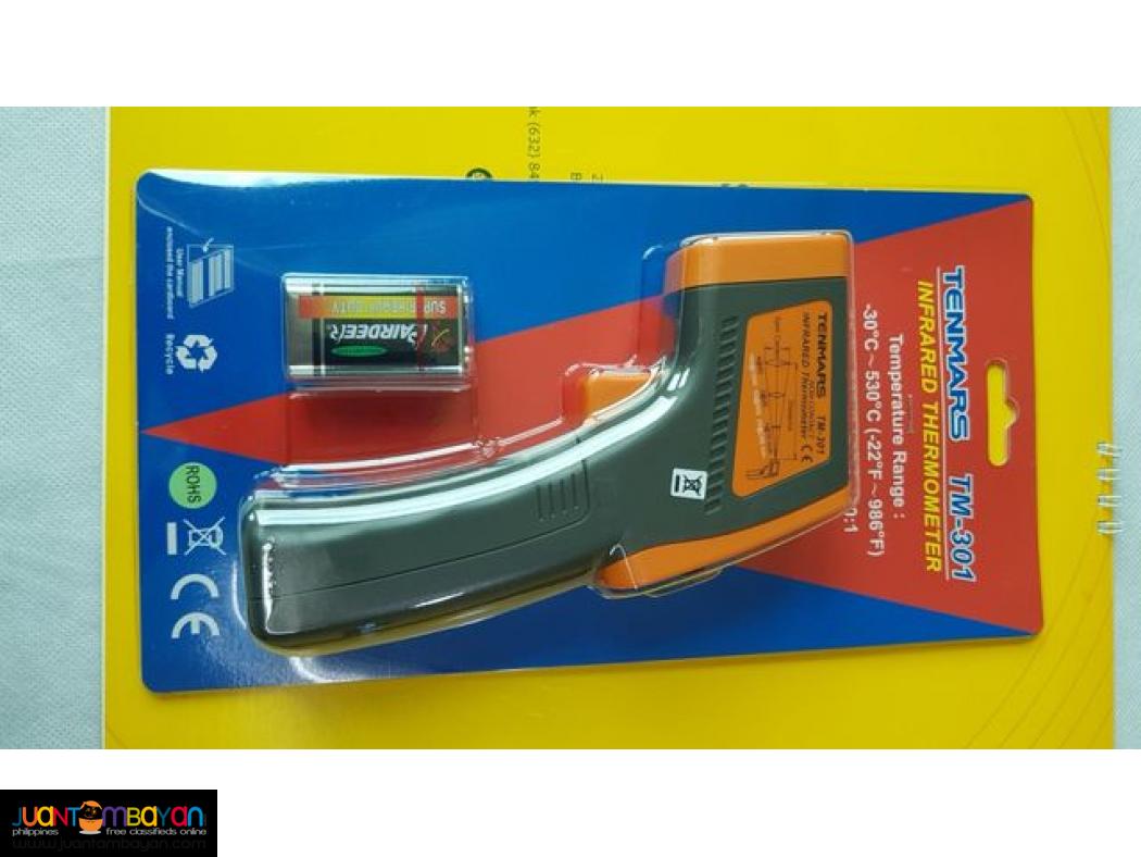 Thermometer, Infrared Thermometer, Laser Thermometer, tenmars