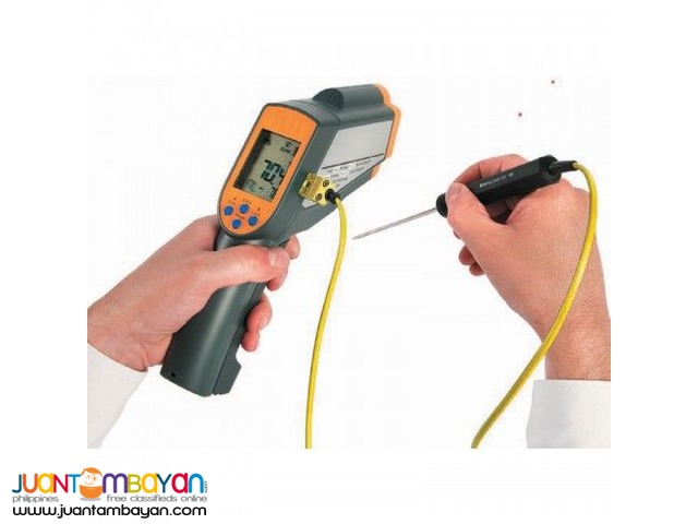 Infrared Thermometer, IR Thermometer, Type-K Thermometer, Pyrometer