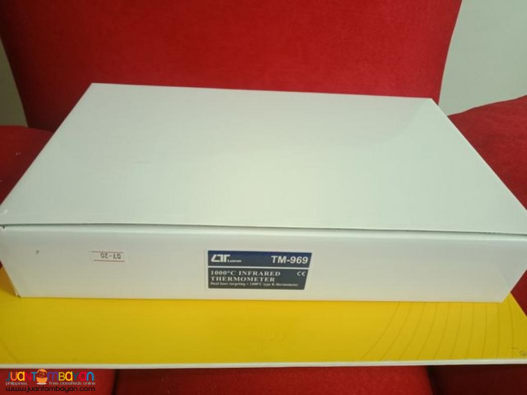 Infrared Thermometer, IR Thermometer, Type-K Thermometer, Pyrometer