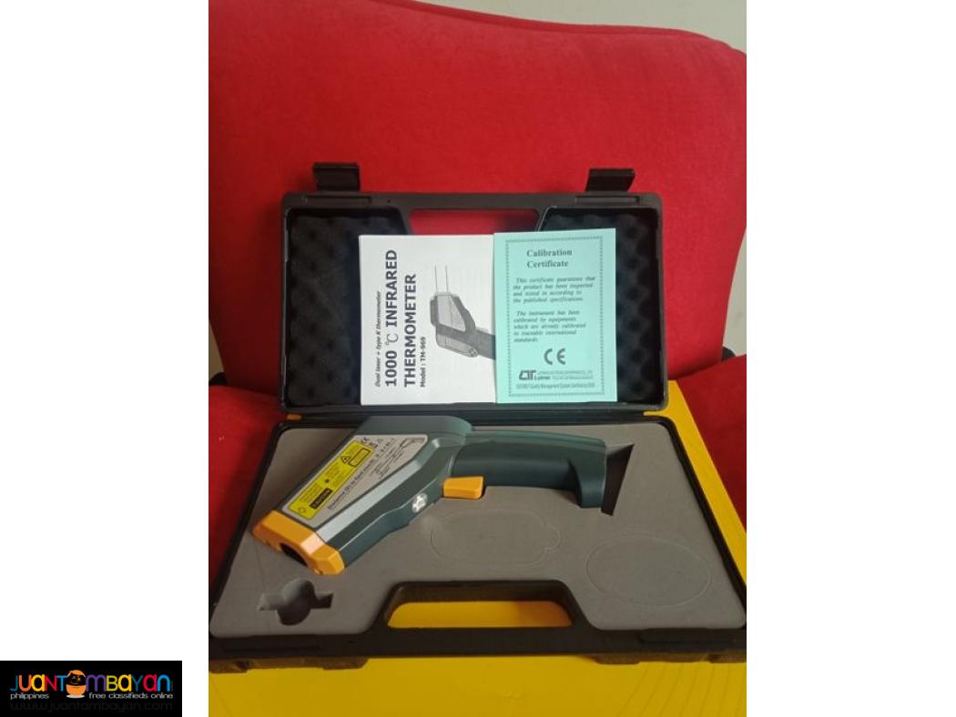 Infrared Thermometer, IR Thermometer, Type-K Thermometer, Pyrometer