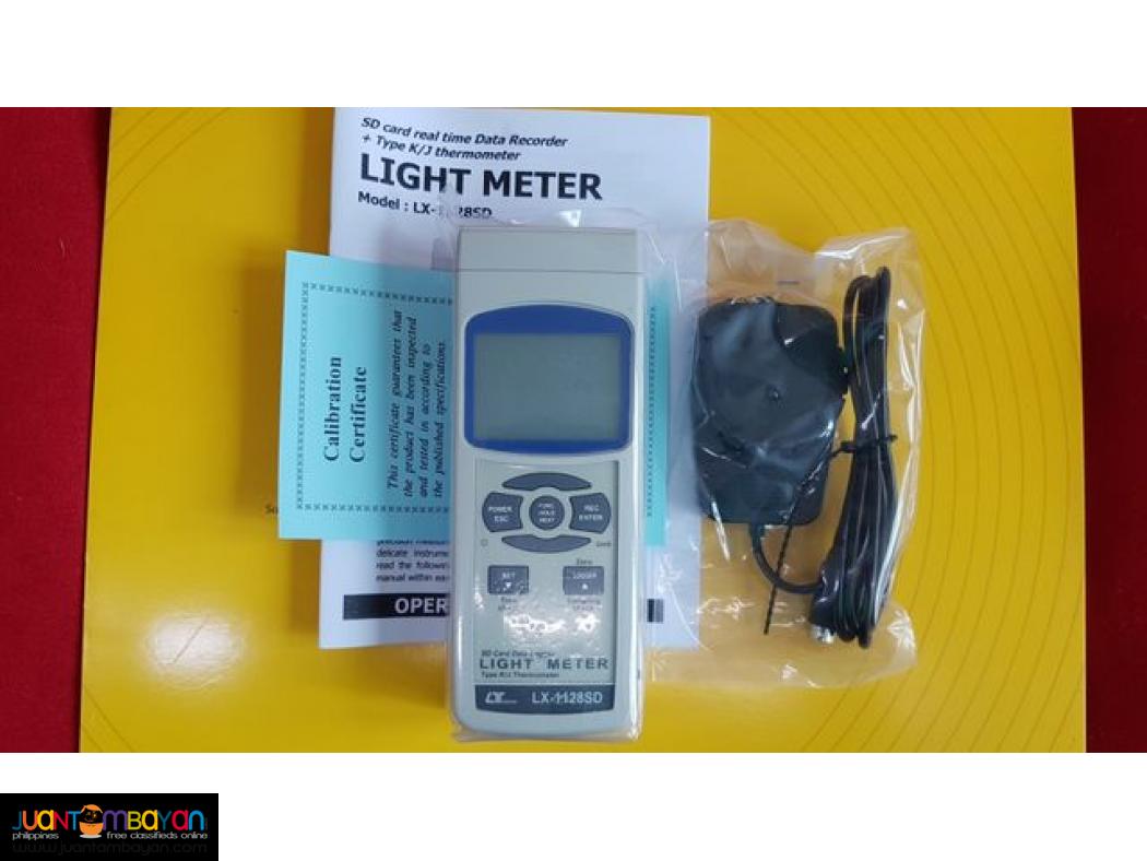 Light Meter, Datalogger, Illumination Recorder, Lux Meter, Lutron 