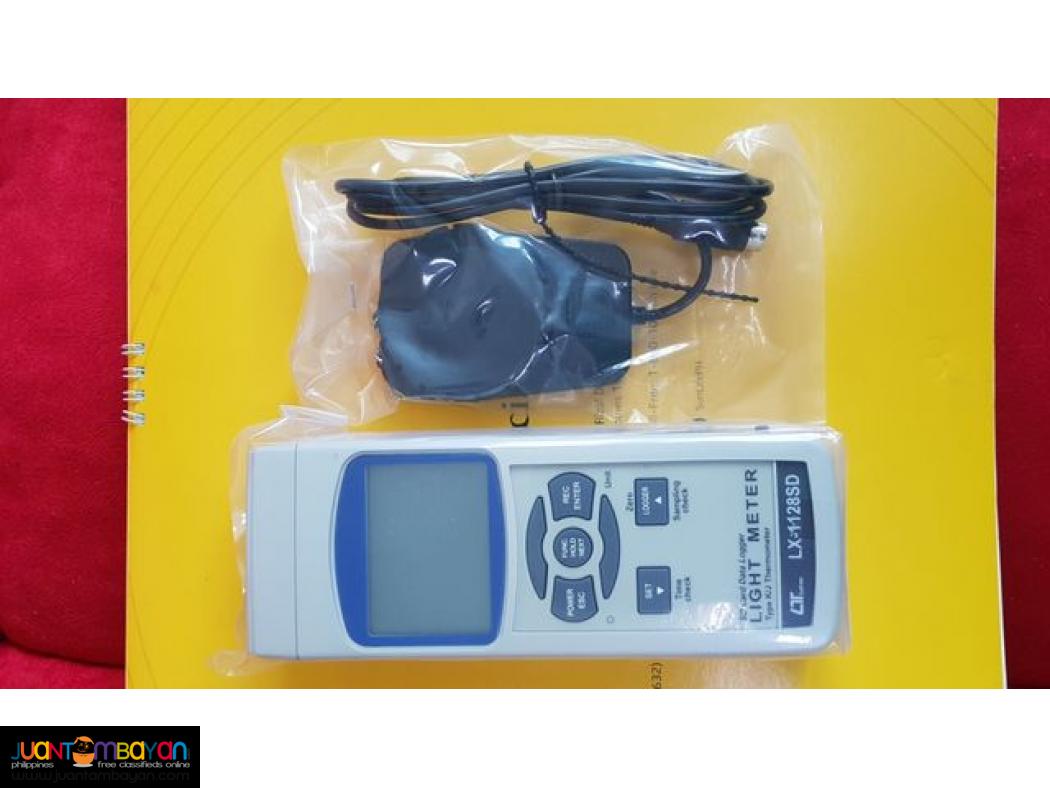 Light Meter, Datalogger, Illumination Recorder, Lux Meter, Lutron