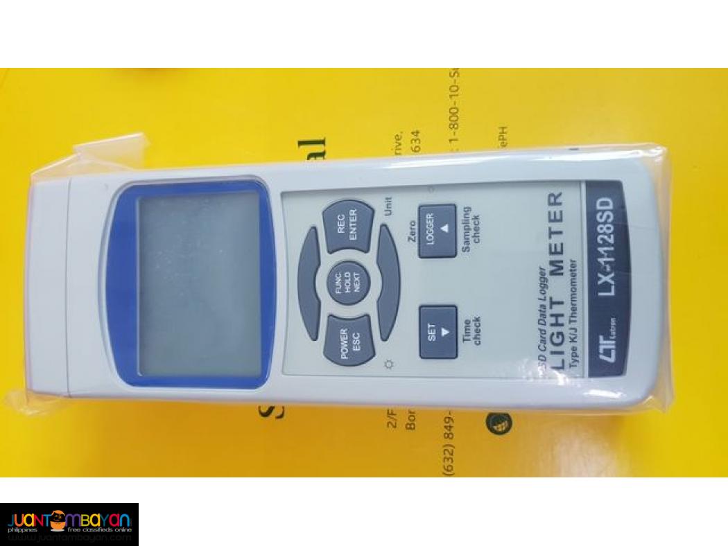 Light Meter, Datalogger, Illumination Recorder, Lux Meter, Lutron