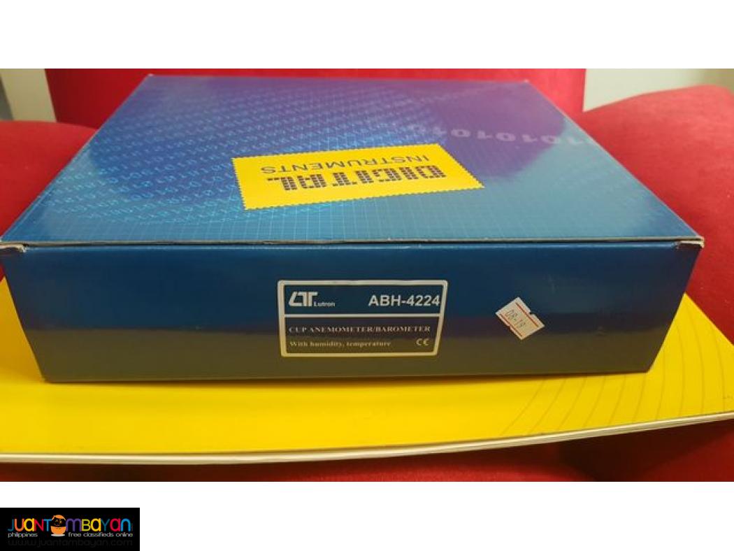 Cup Anemometer, Barometer, Temperature, Humidity, Hygrometer