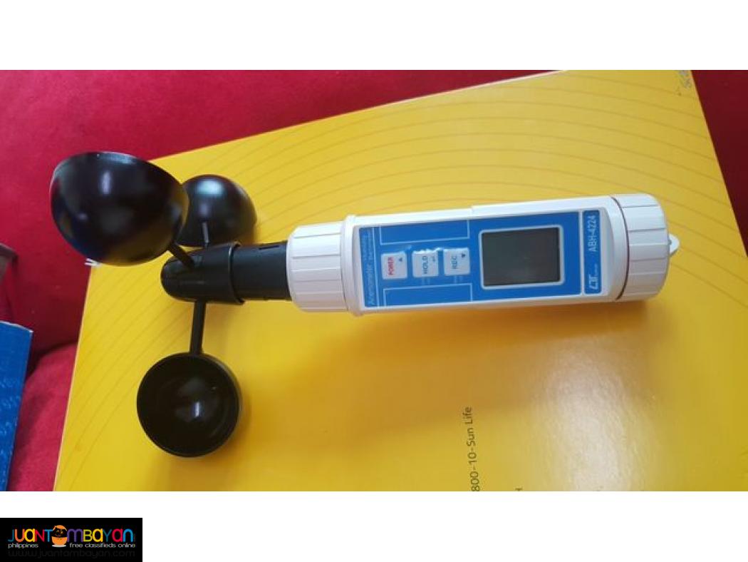 Cup Anemometer, Barometer, Temperature, Humidity, Hygrometer