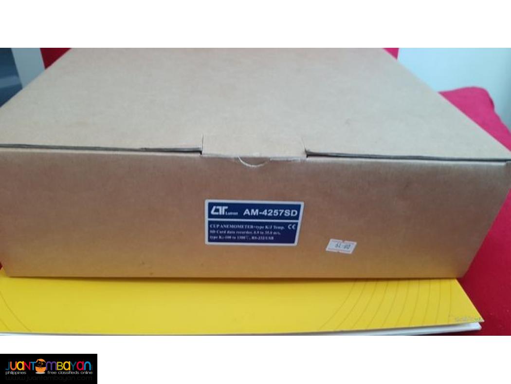 Cup Anemometer Datalogger, Wind Speed Meter, Wind Profiling