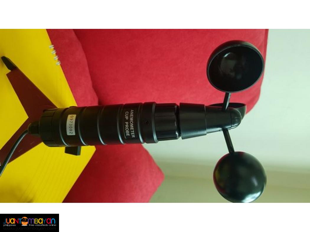 Cup Anemometer Datalogger, Wind Speed Meter, Wind Profiling