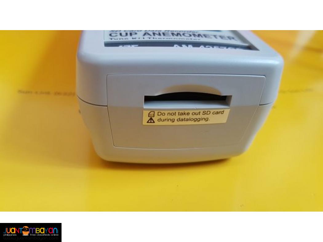 Cup Anemometer Datalogger, Wind Speed Meter, Wind Profiling