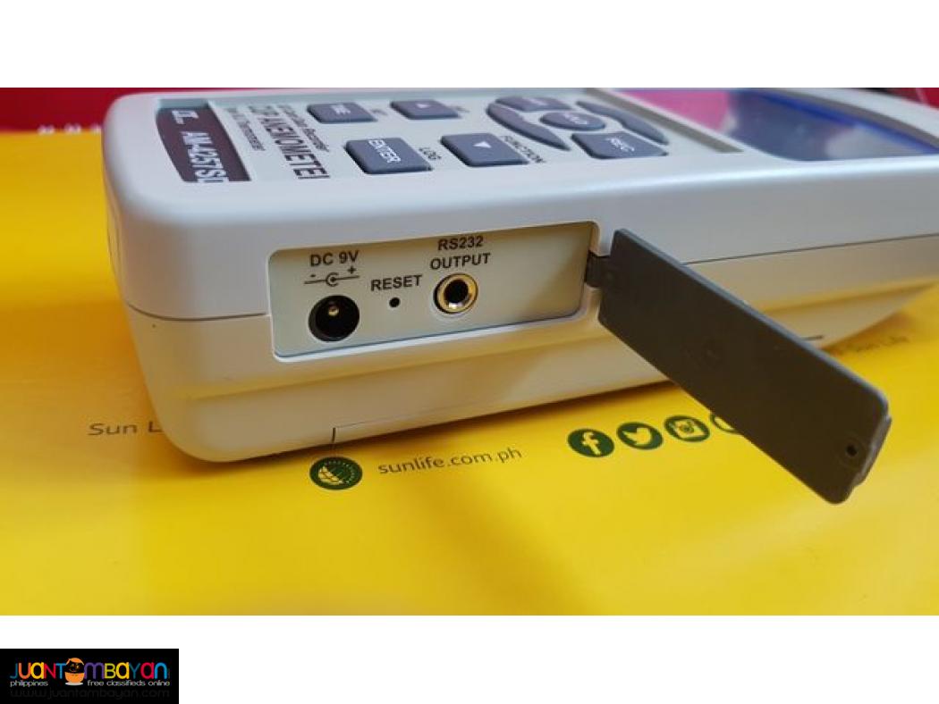 Cup Anemometer Datalogger, Wind Speed Meter, Wind Profiling