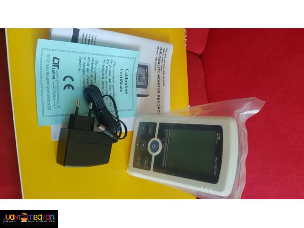 IAQ, Air Quality Meter, Air Quality Monitor, Datalogger, PM2.5, Lutron