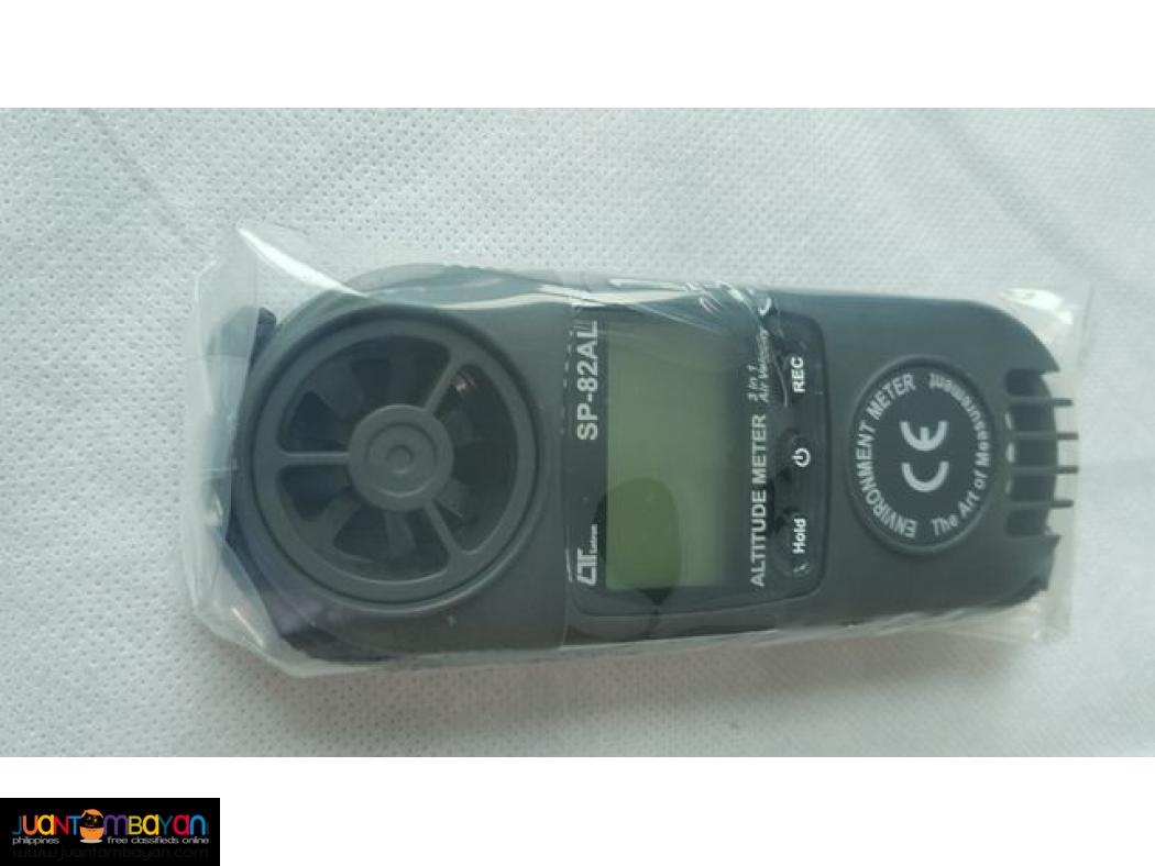 Altitude Meter, Barometer, Anemometer, 3-in-1, Lutron SP-82AL