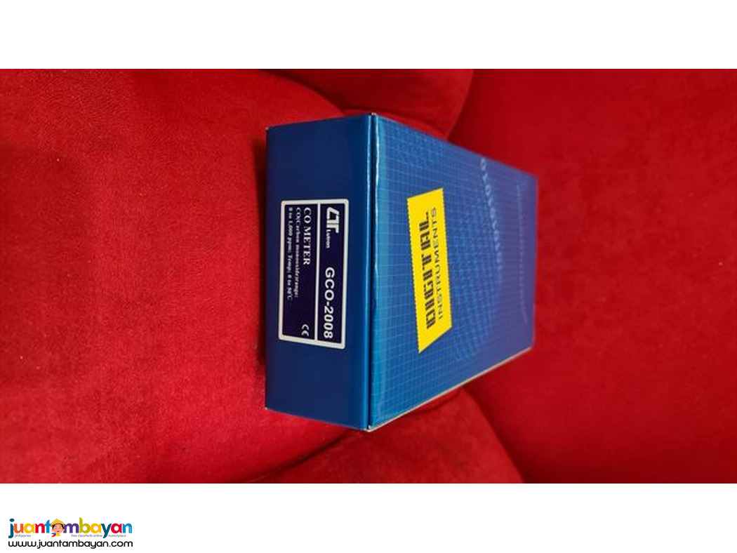 Carbon MONOXIDE Meter, CO Meter, Lutron GCO-2008