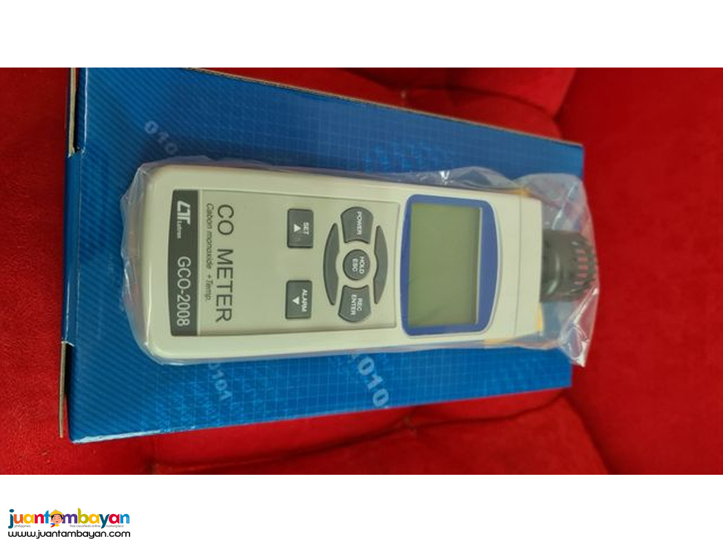 Carbon MONOXIDE Meter, CO Meter, Lutron GCO-2008