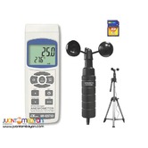 Cup Anemometer Datalogger, Wind Speed Meter, Wind Profiling