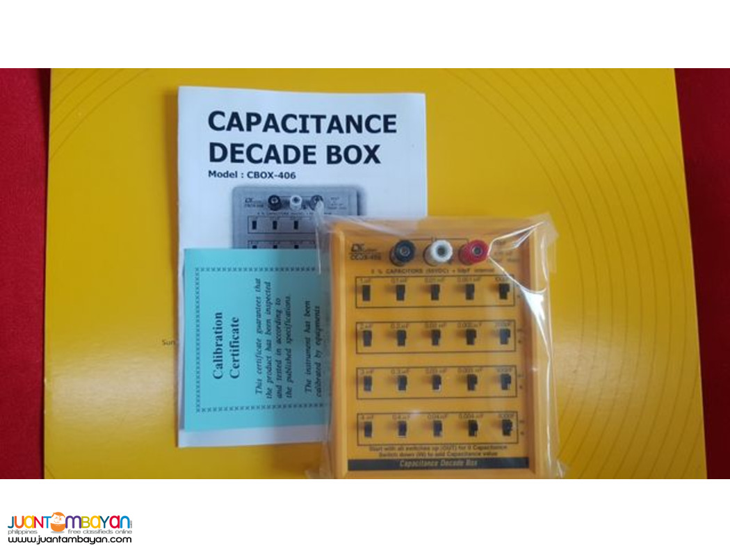Capacitance DECADE Box, Lutron CBOX-406