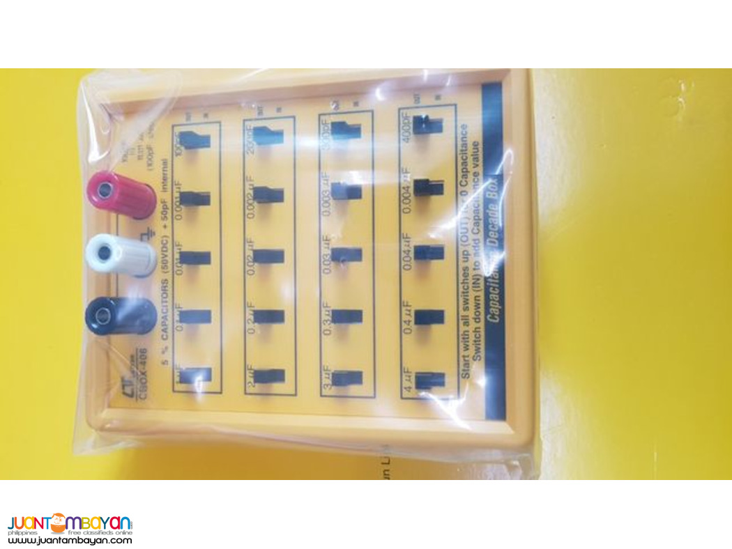 Capacitance DECADE Box, Lutron CBOX-406