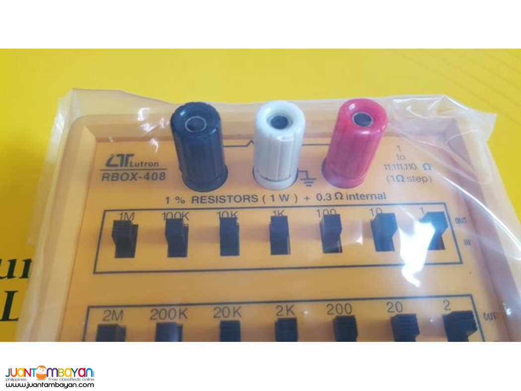 Resistance DECADE Box, Lutron RBOX-408