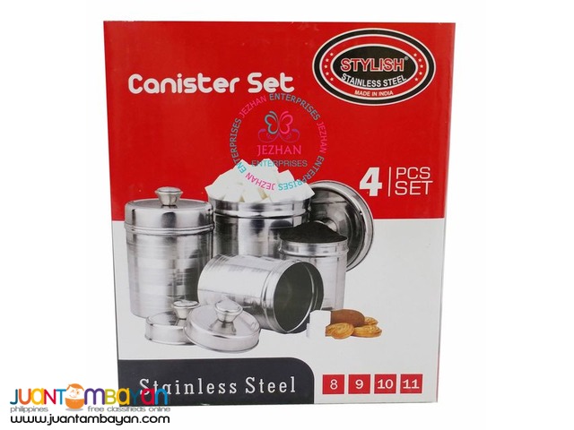 Canister Set - Stainless Steel