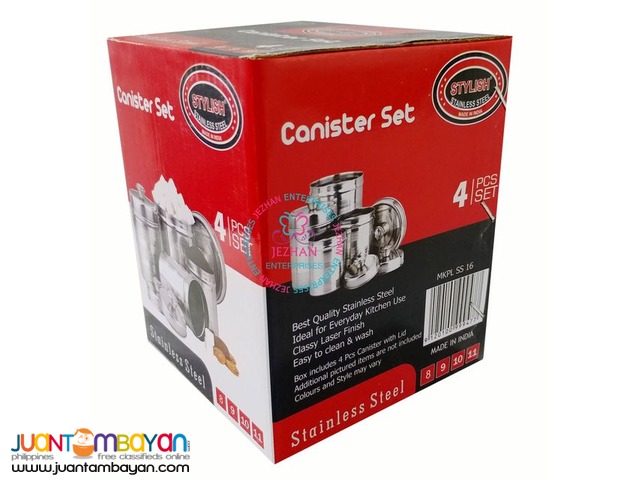 Canister Set - Stainless Steel