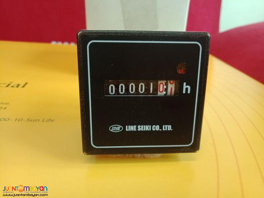 Electric Hourmeter, Hour Counter, Line Seiki (Japan), HK-4631