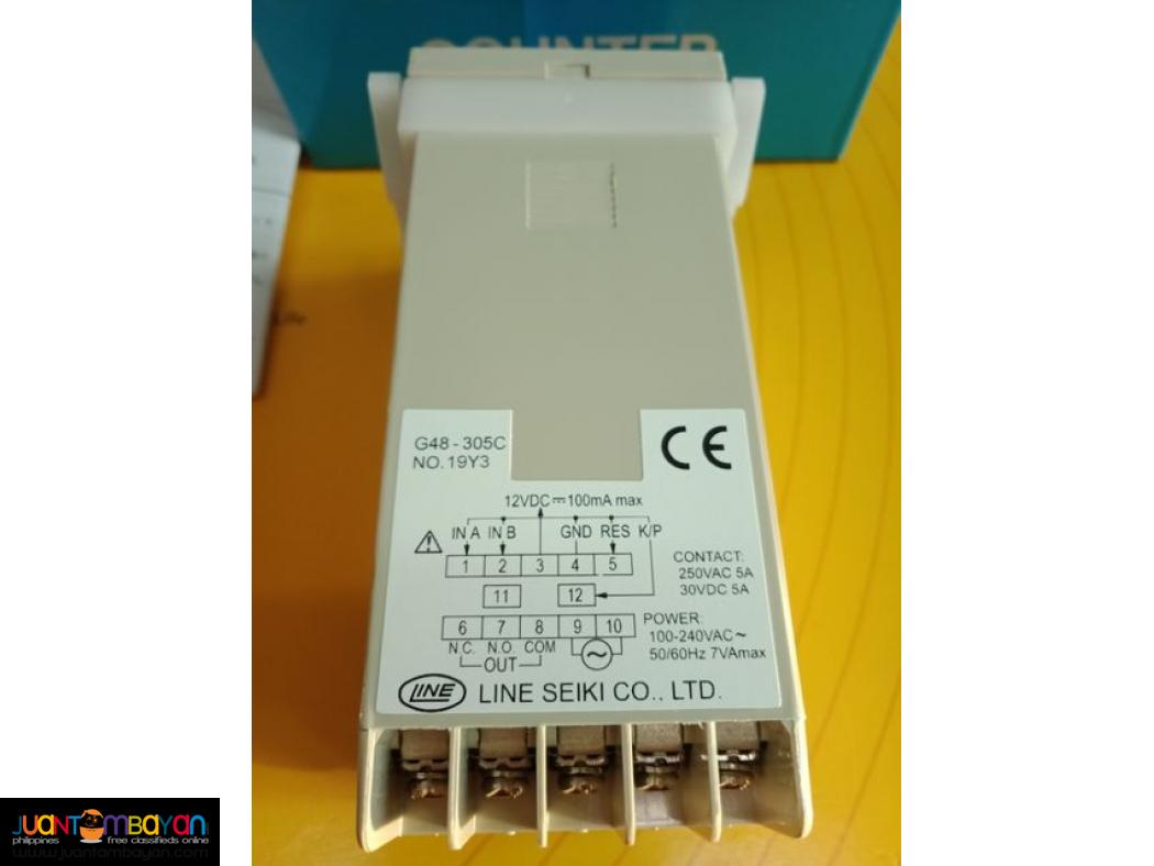 Electronic Counter, Digital Counter, Preset Counter, Line seiki