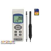 Hot Wire Anemometer, Datalogger, Lutron AM-4224SD