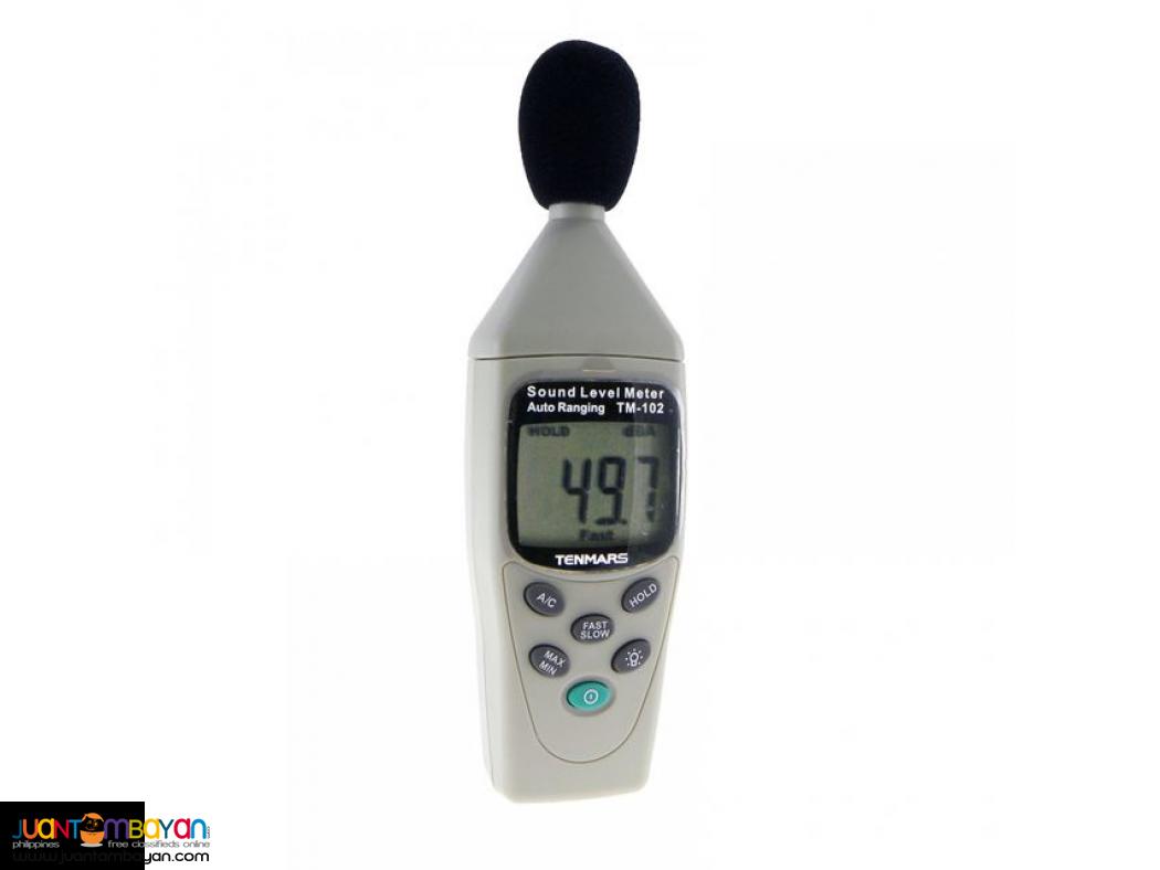 Noise Meter, Sound Level Meter, Class 2, Sound Meter, Tenmars