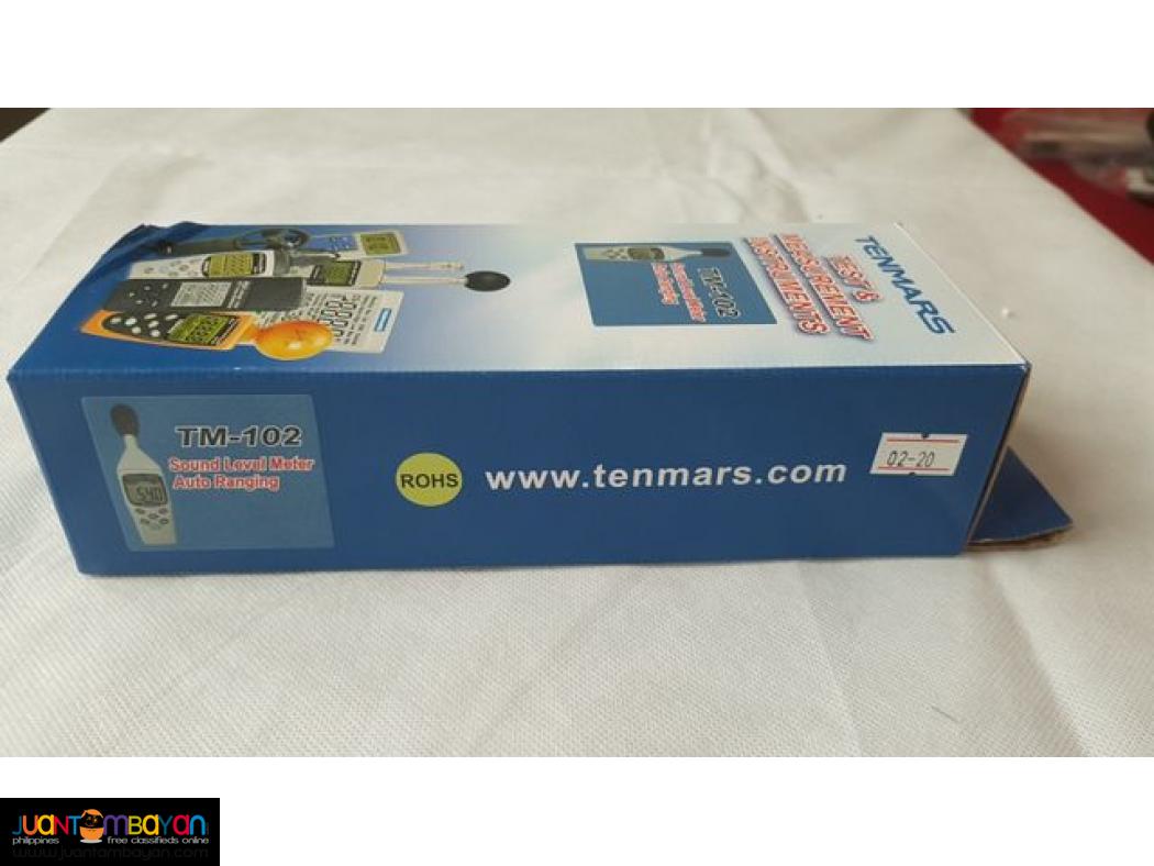 Noise Meter, Sound Level Meter, Class 2, Sound Meter, Tenmars