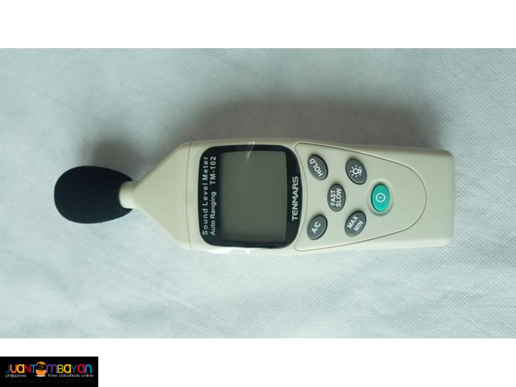Noise Meter, Sound Level Meter, Class 2, Sound Meter, Tenmars