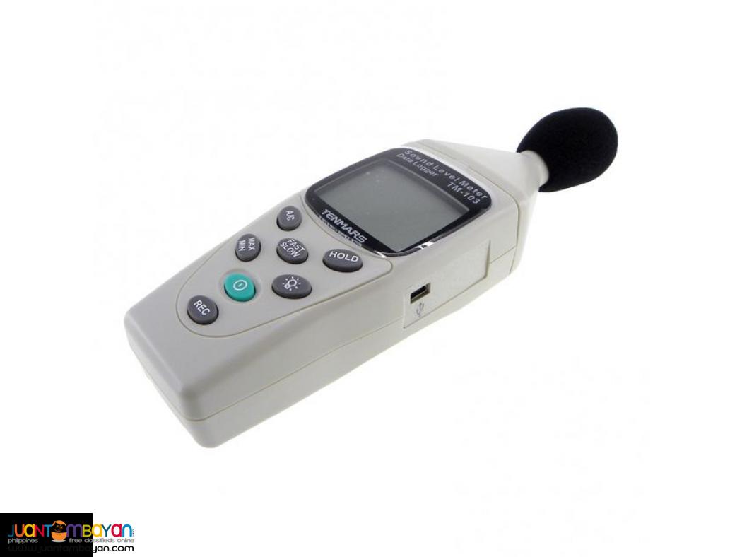Sound Level Meter, Class 2, Datalogger, Decibel Meter, Sound Meter