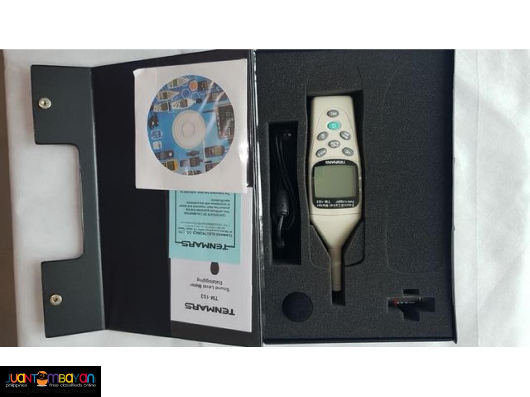 Sound Level Meter, Class 2, Datalogger, Decibel Meter, Sound Meter