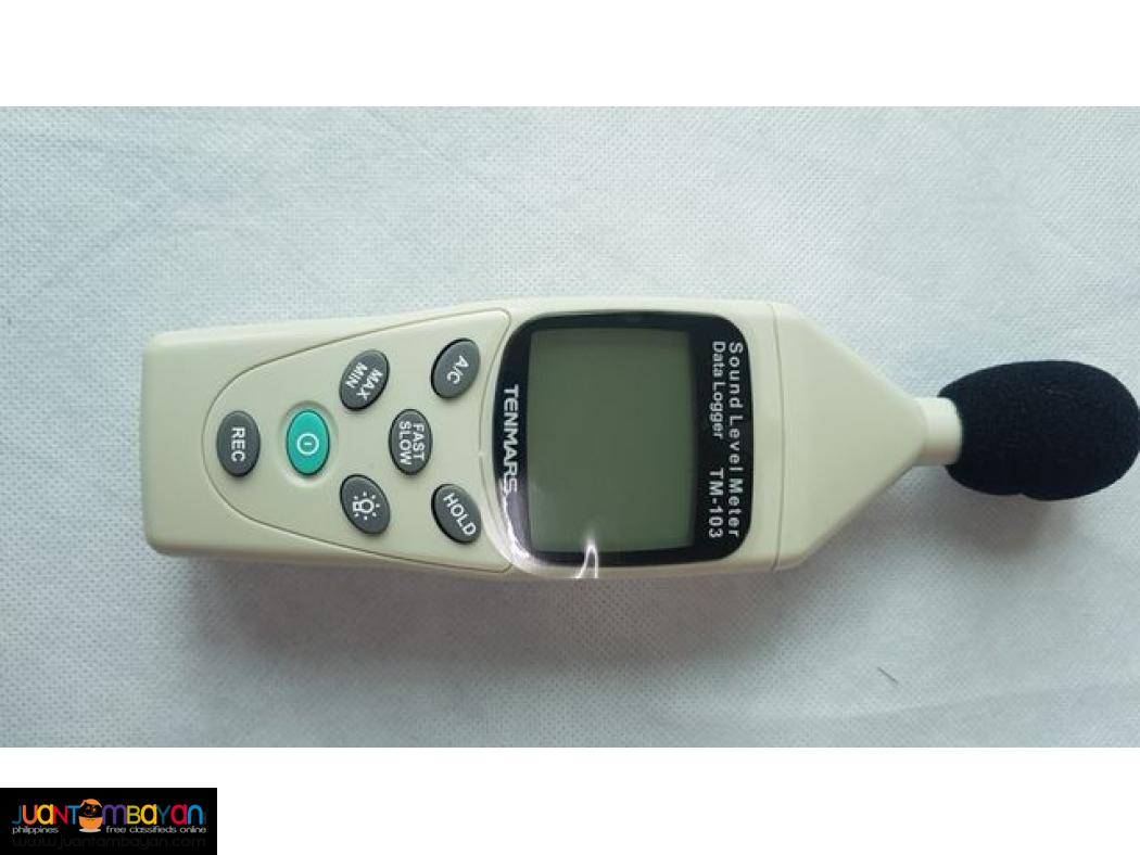 Sound Level Meter, Class 2, Datalogger, Decibel Meter, Sound Meter