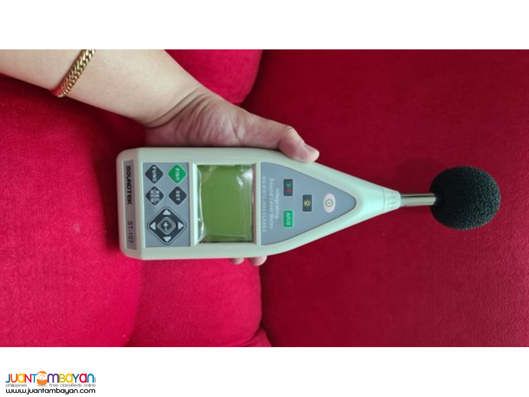 INTEGRATING Sound Level Meter, ST-107, Tenmars, Class 2
