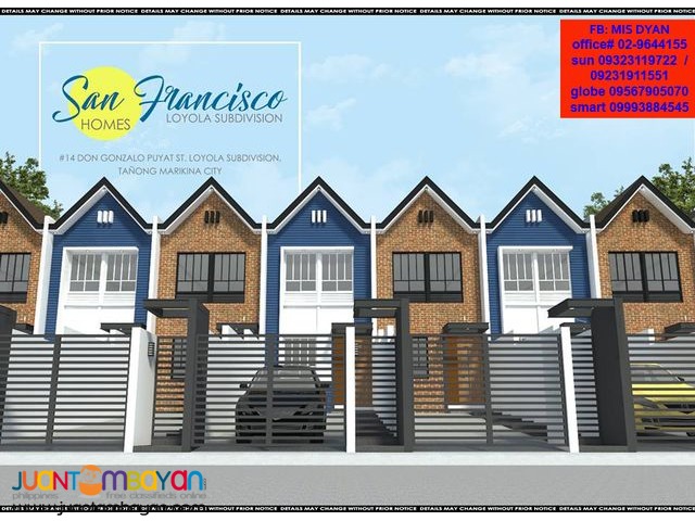 House and Lot near Katipunan Quezon City San Francisco Loyola