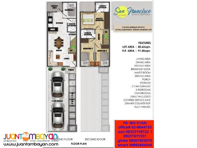 House and Lot near Katipunan Quezon City San Francisco Loyola