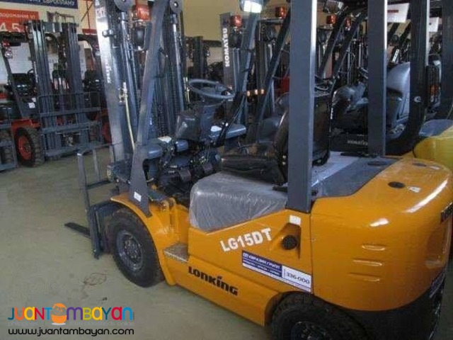 BRAND NEW LG15DT Diesel Forklift 1.5Tons Rated Capacity
