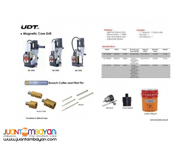 UDT MAgnetic Drill ME5000