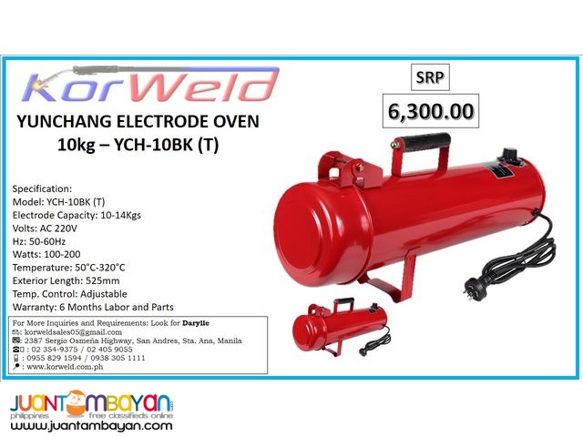 Yunchang Electrode Oven 10Kg-14Kg (T)