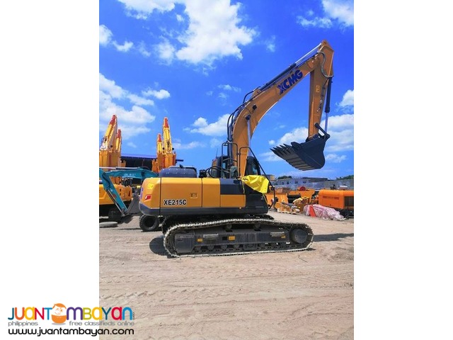 XCMG XE215C BACKHOE EXCAVATOR ISUZU ENGINE.